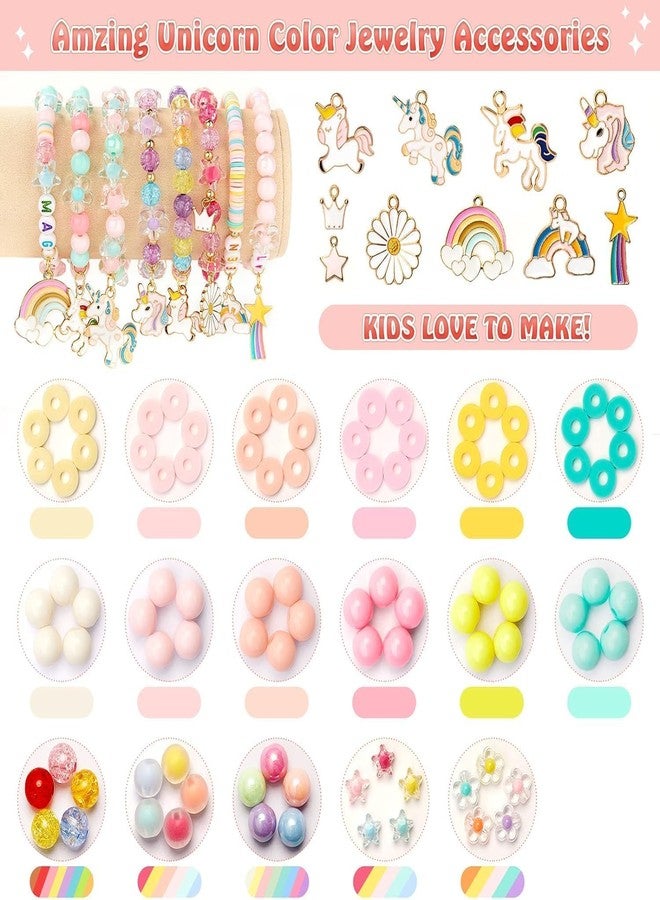 Styllent Bracelet Making Kit for Girls | DIY Jewelry Making Craft Set for Kids | Creative Beads & Charms Art Kit | Birthday & Gift Toy for Girls - Image 5
